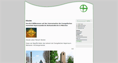 Desktop Screenshot of kapernaum-bethanien.de